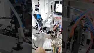Multi core stripping crimping machine, pneumatic conventional model#stripping#crimpingmachine