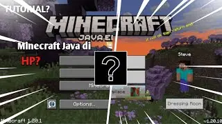 CARA BERMAIN MINECRAFT JAVA DI HP| MOJO LAUNCHER| TUTORIAL SINGKAT