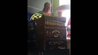 Semper Fidelis March -Foxtrott. -   Drehorgel Stuber 31er -Hand Turned Organ - Raffin roll 163