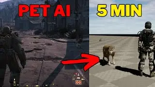 Cr&eacute;er un animal de compagnie comme dans fallout 4 sur unreal engine 5 (FACILE)
