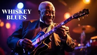 Whiskey Blues Night Vibes 🎸 | Smooth Blues Rock for Work, Focus & Relax.