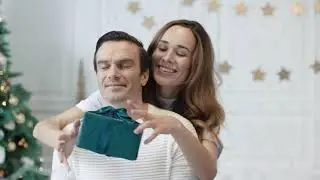 Beautiful Family Celebrating New Year Holiday | Free Video Stock Footage | Creator Stockify