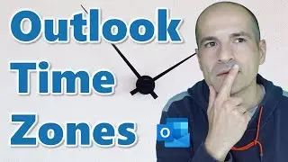 🗓️How to manage multiple time zones in Outlook calendar