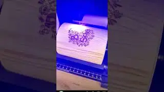 Wooden Laser Printer Machine | #woodworking #laser #printer #machine #shorts