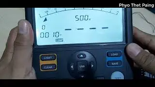 Hight Voltage Insulation Resistance Tester UT513A အကြောင်း Review