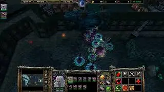 Warcraft III Reforged - Кампания Плети (Глава 7, Часть 1: В пещерах Теневой Паутины)