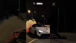 Будда курил, и шины срочно потребовали замены. Toyota Supra MK5 DOZE