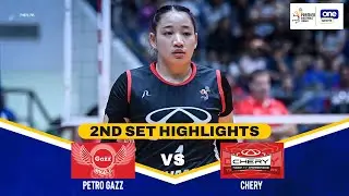 PETRO GAZZ vs. CHERY TIGGO EV | SET 2 HIGHLIGHTS | 2025 PVL REINFORCED CONFERENCE | OCT 18, 2025