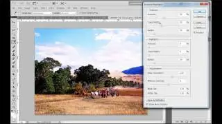 How do you fix a Backlit Photo with Photoshop CS5?