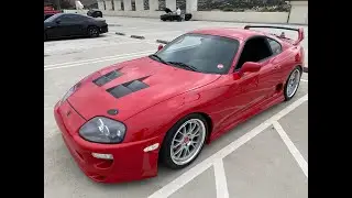 Toyota Supra MK4 Turbo Targa Manual TRD Wing #cars #automobile #toyotasupra #supra #mk4 #supramk4 
