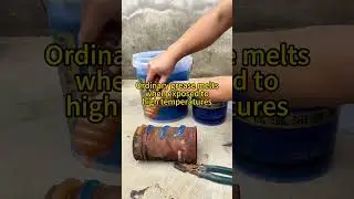 Comparative experiment of high-temperature resistant industrial grease#grease#manufacturer