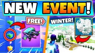 Fortnite WINTER EVENT ALL DETAILS! *FREE* Rewards, New Items, & Challenges (Battle Royale Update)