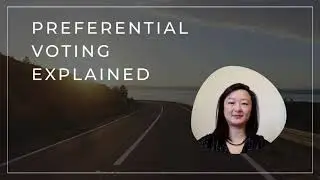 Australian Federal Election - preferential vote counting explained by Dr Wesa