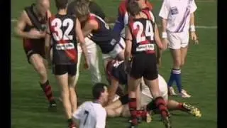 Essendon vs Melbourne Brawl 2000 Grand Final