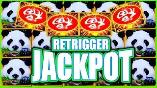She Finally Hit The JACKPOT on High Limit Panda Magic Dragon Link Slot