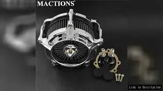 Motorcycle Chrome Air Filter Cleaner For Harley Sportster 883 1200 Iron XL Touring Road King Dyna Fa
