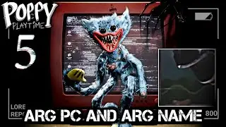 Poppy Playtime Chapter 5 - First Official PICTURE of the ARG PC and NEW AREAS REVEALED by MOB