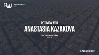 Anastasia from RichAds @ Affiliate World Europe Barcelona 2022
