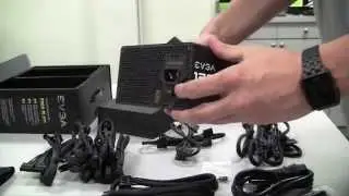 Распаковка и обзор блока питания EVGA SuperNOVA 1200 P2
