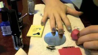 Under the Sea Nail Art Design Tutorial - Fishnet