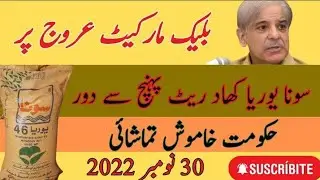 Sona Urea Fertilizer Rate Today | Urea Khad Aaj Ka Taza Rate | Khad Rate Punjab Pakistan 30 Nov 22
