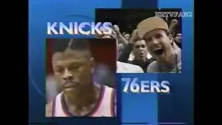 April 26, 1989 NBA on CBS Promo (1989 NBA Playoffs - Knicks vs. 76ers - Game 2)