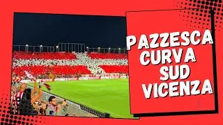 Serie C? No, sembra Champions! Coreografia pazzesca della CURVA SUD VICENZA
