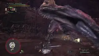 MHW hr anjanath trips a lot (Insect glaive)