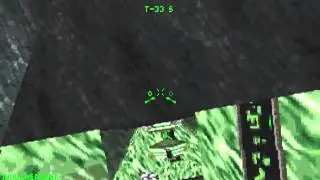 Descent II, Level 24, insane difficulty, cold start, no death, full rescue, 200 HP at 
