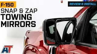 2021-2024 F-150 Snap and Zap Towing Mirrors Review & Install