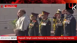 Vijay Diwas Tribute: Rajnath Singh Leads Nation in Honouring India&rsquo;s War Heroes | TUK