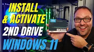 Как установить и активировать второй диск на ПК с Windows 11