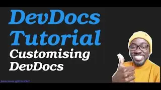 DevDocs Tutorial -  Customizing Preference