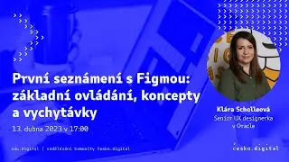 edu.digital - První seznámení s Figmou: základní ovládání, koncepty a vychytávky (záznam)