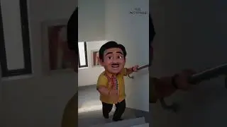 Jethalal went to th babita's roomTMKOC Funny cartoon story|#ai #aianimation#noctrl