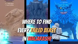 All Tailed Beast Spawn Locations + Working Codes in Wagarashi (Roblox)