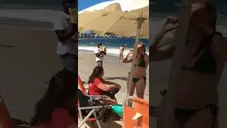 🇧🇷 Copacabana Beach in Rio de Janeiro Brazil