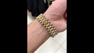 Rolex 旗艦三色金錶帶 Tridor Day-Date 18239 BIC (II)
