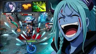 DROW RANGER MAX ATTACK SPEED WITH BUTTERFLY!