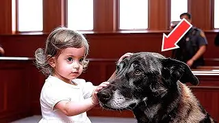 3-Year-Old Speaks to Police Dog in Court &mdash; No One Was Prepared for Her Words
