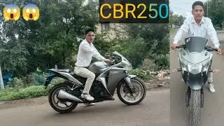 unexpected bike ride CBR😱😱 @Mrgurung0000