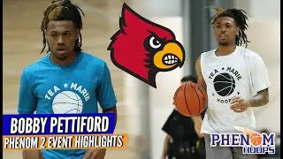 HIGHLIGHTS: Louisville commit Bobby Pettiford HAVING FUN w/ It! BOUNCE WINDMILL + 2-Event Highlights