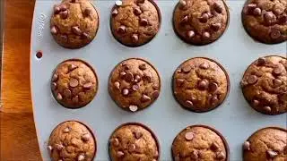 {Over 35g Protein!} - Pumpkin Protein Muffins Recipe