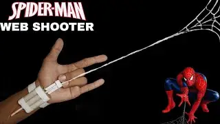 How to make Spiderman web shooter || how to make web shooter || Spiderman web shooter || Spiderman