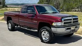 2001 Dodge Ram 2500 4x4 - Manual - 24V Cummins Turbo Diesel - Long Bed