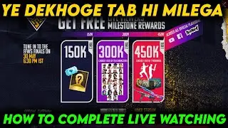 HOW TO COMPLETE FFWS LIVE WATCHING VERY EASILY | FREE GLOO WALL SABKO MILEGA | FREE FIRE NEW EVENT