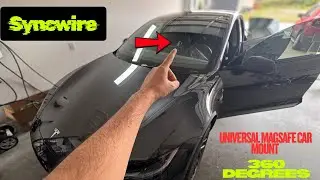 SYNCWIRE MagSafe Car Mount &ndash; Ultra-Stable Magnetic Phone Holder (Tesla or Other Types of Cars)