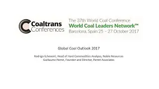 Webinar: Global Coal Outlook 2017