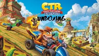 Crash Team Racing PS4 Unboxing