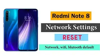 Redmi Note 8 Network Setting Reset 😱 How to Reset Network settings Redmi Phone #networksettingreset